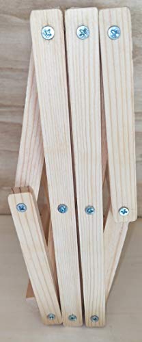 Soporte para botellas de vino de madera Cherish Wood plegable 5 botellas miniatura 4