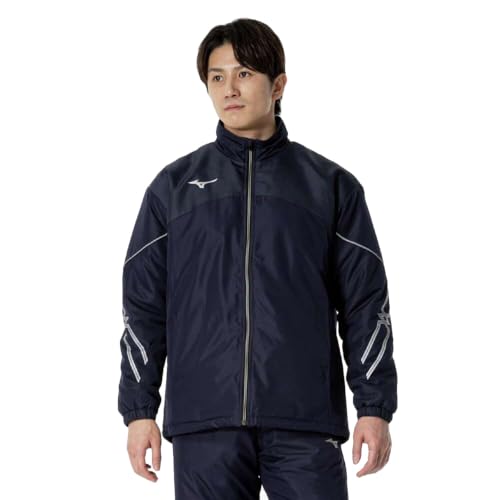 MIZUNO(ミズノ) トレーニングウエア MC-LINE ブレスサーモ 中綿 ウォーマー ジャケット 吸湿発熱 撥水 防風 32MEB630