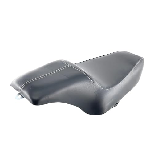 Asiento para motocicleta Sportster 1200 XL883 viaje largo en pareja con sillín doble de cuero