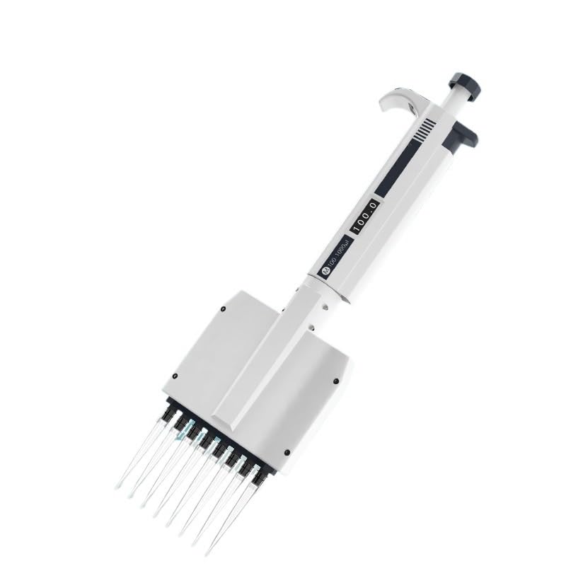 Multichannel Pipette Chemical Lab Equipment Digital Adjustable Micropipette Laboratory 8 Channels Pipette 12 Channels(12 Channels 0.5-10ul)