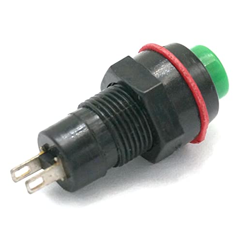 Commutateur Vert 2Pin SPST Off- avec perçage 10mm pour micro-courant - 4