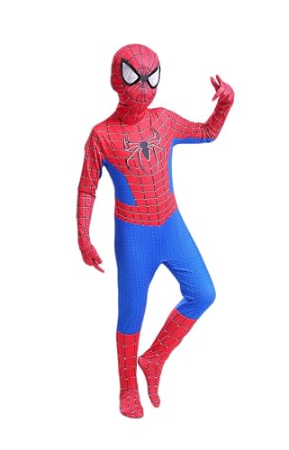 Crfdolbd Superhero Boys Jumpsuit Spandex Elastic Suit Halloween Dress Up Cosplay Costumes Kids thumb #4