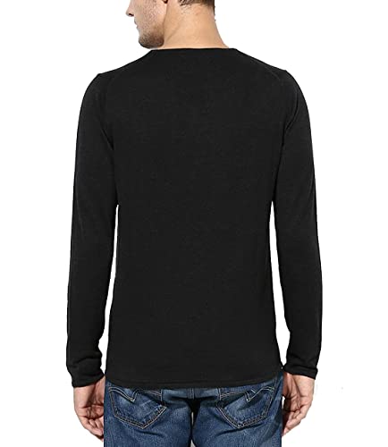 Buffalo David Bitton Men's Long Sleeve Crew Neck Popcorn Sweater2