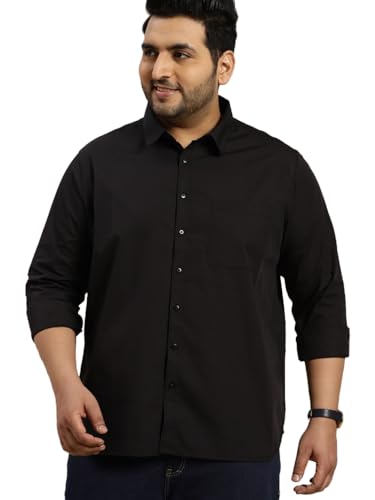 Image of ELYYORK Shirt for Men Plus Size||Shirt for Men Plus Size 4XL||6XL Shirts for Men Plus Size||Plus Shirts for Men||Plus Size Shirts for Men Full Sleeve|| Formal Shirt for Men||CB-PLS-01