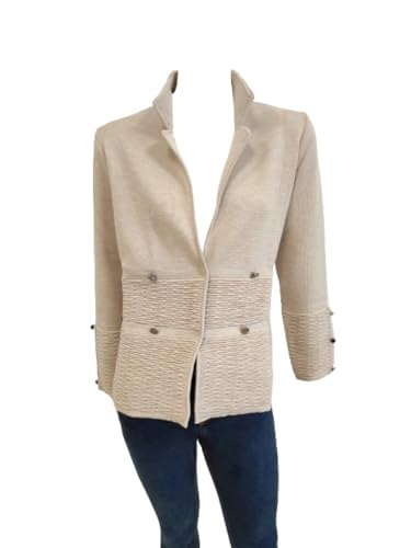 Veste à boutons pour femme en laine mérinos fine gilet chaud Pamira S1062