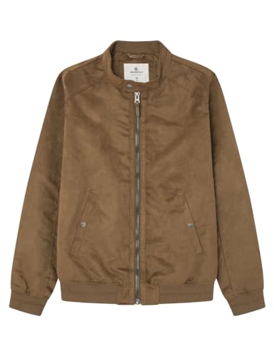 SPRINGFILED, Hombre, Cazadora Efecto Ante, Tan, L