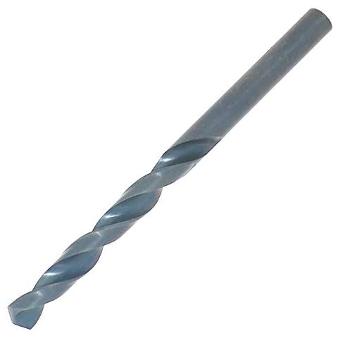 10pcs 2.3mm HSS Twist Drill, High Speed Steel 6542 Black Oxide Drill Bit with Straight Shank to Cut Through Stainless Steel, General Steel, Cast Iron, Wood, Plastic Cover