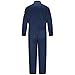 Bulwark Men's Midweight Excel FR Deluxe Coverall, Navy, 44