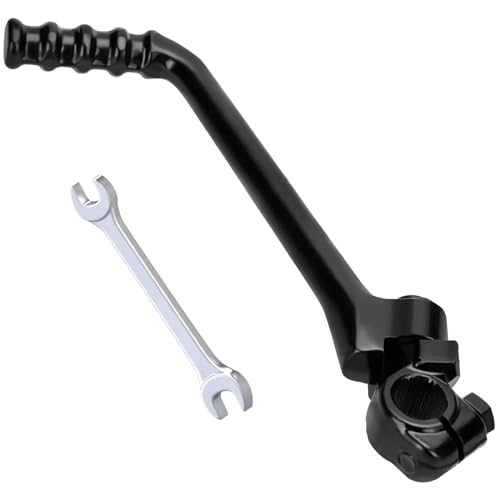 YOXUFA Levier de démarrage 16 mm pour 125 cc, 140 cc, 150 cc, 160 cc, 200 cc, 250 cc, SSR KX KLX YX CB CG YCF SDG Apollo Coolster TaoTao Kayo Pitster Pro...