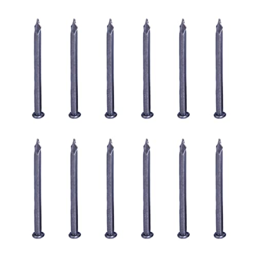 MUCKLILY 50pcs 2.5inch Steel Nails for Cement High Penetrati