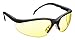 Condor Amber Safety Glasses, Scratch-Resistant, Wraparound