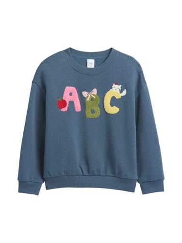 GAP unisex-child Logo Crew Sweatshirt