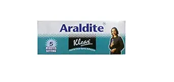 Araldite Klear Fast & Clear Epoxy Adhesive 180 gm (Resin 90g + Hardener 90g)