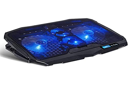 Refroidisseur AirBlade 600 Blue Spirit of Gamer pour PC portable de 17 pouces