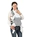 Baby Carrier Wrap,Baby Carriers Newborn to Toddler,Cozy Baby Holder Carrier Lightweight,Adjustable Baby Carriers Support for Infant 7-45lbs Girl and Boy,Front Back All Positions,Shower Gift