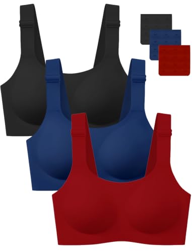 Image of Gailife Womens Wireless Push Up Bras for Women No Underwire Seamless Full Coverage Supportive T Shirt Everyday Bras