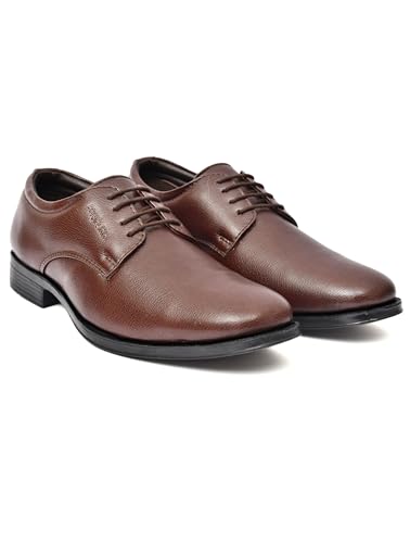 Image of Men's Formal Leather Shoes | Classic Lace-Up Office & Business Dress Shoes | Comfortable, Durable & Stylish Formal Footwear for Men