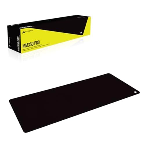 MM350 PRO Tappetino per Mouse da Gioco, Tessuto Impermeabile di Qualità, Superficie 93 cm x 40 cm, Tessuto in Microtrama, Base Gomma Spessore Elevato 4 mm, Antiscivolo, Esteso XL, Nero - Mousepad - Immagine 7