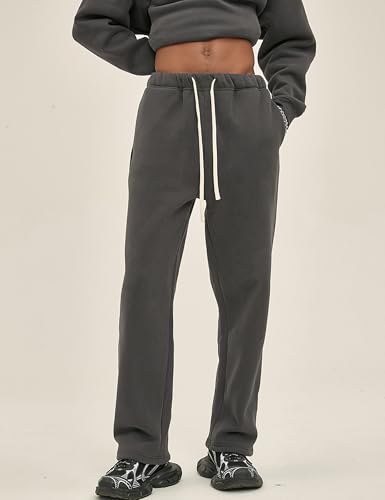 Men's Baggy Pants Sweatpants Cotton Winter Casual Loose Fit Drawstring Pant for Men with Pockets3