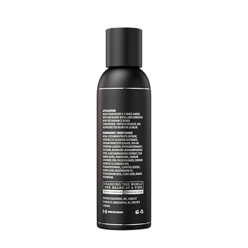 The Beard Struggle Radiance Beard Wash - Deep Clean & Hydrated Beard Care - Viking Beard Shampoo for Men (8 Fl oz) - Silver Collection- Gold Collection - Platinum Collection - Image 3
