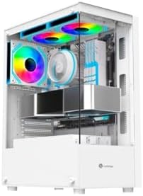 PC Gamer Branco White Alligator Shop AMD Ryzen 3 3200G, Memoria R...