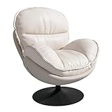 Design centre de gravité bas : ce fauteuil pivotant inclinable dispose d'une hauteur d'assise ergonomique, assurant que vos pieds touchent confortablement le sol. Le centre de gravité bas améliore la stabilité et le soutien, minimisant l'inconfort et la fatigue lors d'une utilisation prolongée. Idéale pour les salons et les bureaux à domicile, cette chaise allie style et fonctionnalité pour une expérience d'assise agréable.