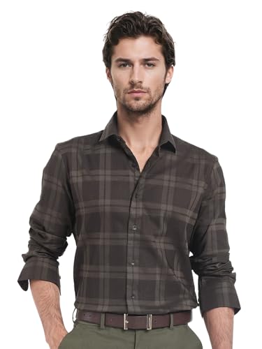 Image of Rare Rabbit Regular fit Checked Shirt