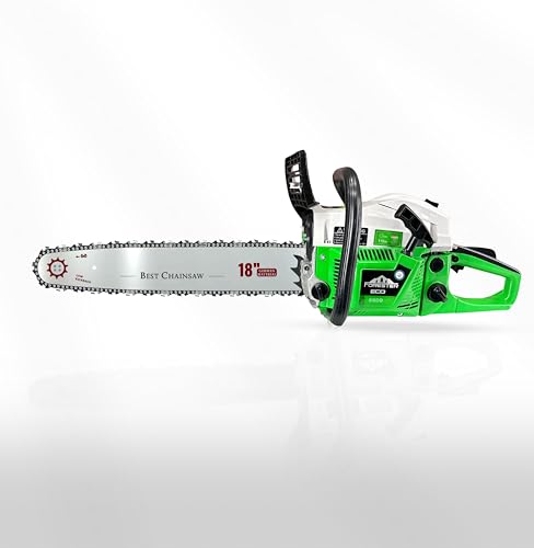 Image of DVI Heavy Duty Forester Chainsaw With 2 Stroke 58CC Air Cooled Petrol Engine Power With 18 inch inch Blade /Bar Ideal Use For Farm, Garden Tree Cutting, Wood Cutting.