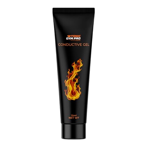 Tonic Gym Pro Conductivity Gel 15mL/Each Tube Skin-Friendly Formula for Comfortable Application During Fitness Use (15 ml x 1 Tube)