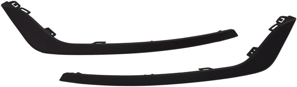 For Ford Fusion 2019 2020 Bumper Trim Passenger Side | Front | Textured Black | Replacement For FO1047110 | KS7Z15266CE
