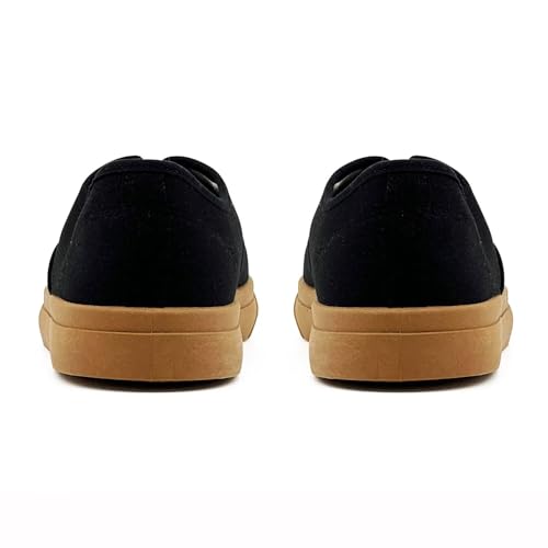 Unisex Low Top Canvas Shoes, Lace-up Canvas Sneakers, Womens Canvas Slip On Shoes, Casual Tennis Shoes for Men - Multiple Colors - Full Size4