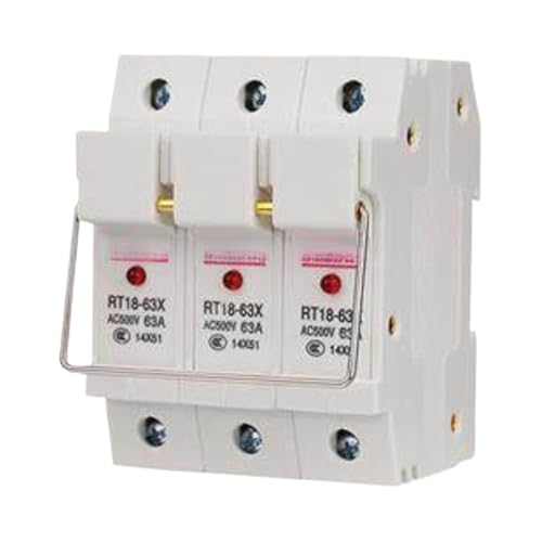 Socle fusible RT28N-32X à coupure triphasée simultanée sécurisée