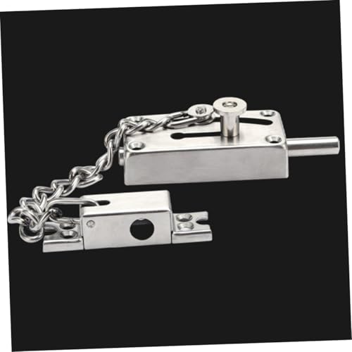 Cerradura de cadena para puerta de acero inoxidable para hogares 7