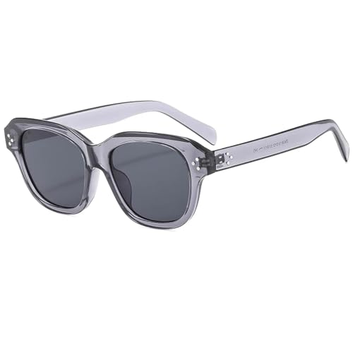 Lunettes de soleil ovales rétro pour parfaire votre look street hip-hop en terrasse