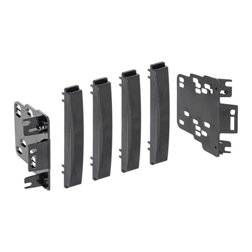 Metra Electronics 95-6511 Double-DIN Radio Installation Dash Kit Fits Select 2007-Up Chrysler Vehicles Black