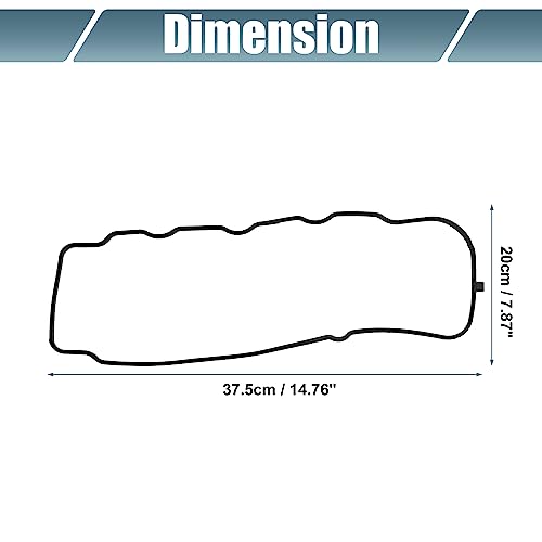 Image of X AUTOHAUX 1 Pcs Valve Cover Gasket Replacement NO.12341-PWC-000 for Honda Fit 2007-2008
