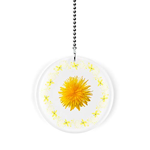 Image of Dandelion Circle Fan /Light Pull