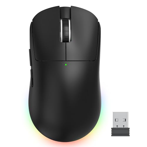 Neises Rechargeable Wireless Gaming Mouse - 10000 DPI...