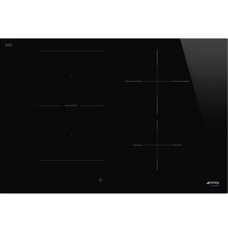 SMEG SI1M4744D, Placa de inducción UNIVERSAL, Black glass