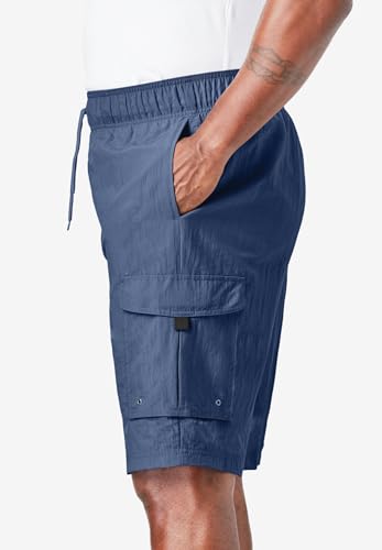 KingSize Men's Big & Tall 8" Cargo Swim Trunks3