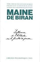 Amazon.com: Maine De Biran: Books
