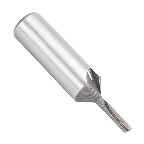 Utoolmart ストレートビット 超硬ルータービット トリマービット 1/2*5/32 1本入り ランダムカラー 超硬刃トリマービット 超硬トリマ・ルータービット フライスカッタールータービット 電動トリマー用ビット ルータービット 木工工具 切削 戸板彫刻