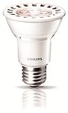 Philips 426122 8-Watt (50-Watt) AirFlux PAR20 LED 2700K (Warm White) Flood Light Bulb, Dimmable