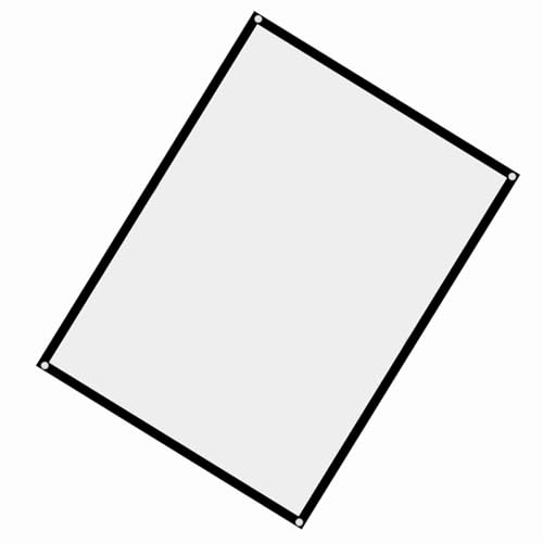 Pantalla de proyección portátil retráctil ligera miniatura 3