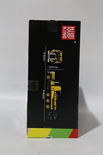 Mould King 17011 Technik wózek holowniczy z klocków zaciskowych, 1250 części, seria inżynieryjna, model ciężarówki, przyczepa, zestaw montażowy, blok budowlany (bez silnika)