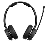 Super wideband audio and stereo sound deliver clear speech in noisy open offices Better focus for both sides via ANC, EPOS AI™, and industry-leading voice pick-up Adaptive microphone technology delivers industry-leading voice pickup Stay connected wi...