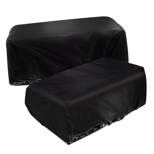 Cabilock 2Pcs Electric Bike Basket Covers Protection for Rear Bicycle Baskets Versatile Stretchable for Tricycles Easy to Install and Remove Shields from Rain