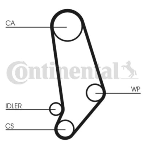 Kit de distribución Continental ct660 K1 para evitar averías graves de motor 5