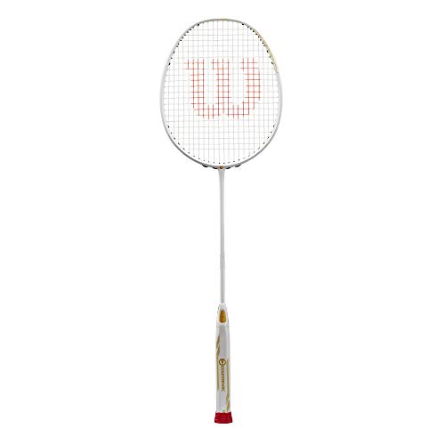 Wilson raquette de badminton, Fierce CX 9000 CV, Blanc/Jaune, WR004010F4