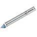 LMT Onsrud 37-03 Solid Carbide Engraving Tool, Uncoated (Bright) Finish, 1 Flute, 0.010" Tip Diameter, 60 Degree, 1/4" Shank Diameter, 2" Overall Length (Pack of 1)